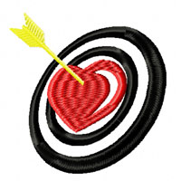 Valentines - Musical Love Machine Embroidery Design