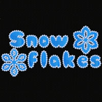 Snowflakes Alphabet Font Machine Embroidery Designs