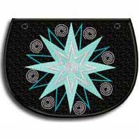Elegant Girly Bag Machine Embroidery Design 5x7 hoop