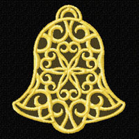 Lacy Bell  Machine Embroidery Designs