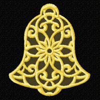 Lacy Bell Machine Embroidery Designs