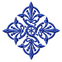 Elegant Flowers Machine Embroidery Design