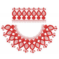 Flower Machine Embroidey Design