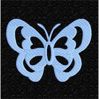 Free Butterfly Machine Embroidery design