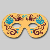 Carnival Masks Machine Embroidery Design