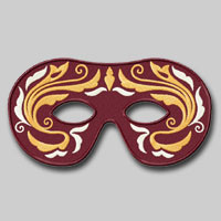 Carnival Masks Machine Embroidery Design
