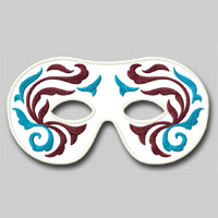 Carnival Masks Machine Embroidery Design