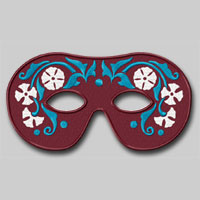 Carnival Masks Machine Embroidery Design