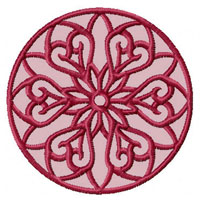 Lacy circles   Machine Embroidery Designs