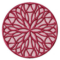 Lacy circles   Machine Embroidery Designs