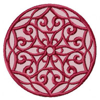 Lacy circles   Machine Embroidery Designs