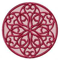Lacy circles   Machine Embroidery Designs