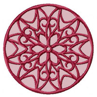 Lacy circles   Machine Embroidery Designs