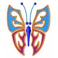 Free Butterfly Machine Embroidery design
