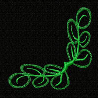 Flower Machine Embroidey Design