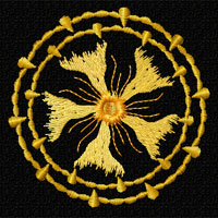 Fantasy Flowers Machine Embroidery Designs 4x4