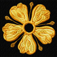 Elegant Flowers Machine Embroidery Design
