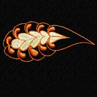 Flower Machine Embroidey Design