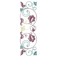 Flower Ornament Machine Embroidery design