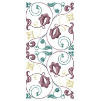 Flower Ornament Machine Embroidery design