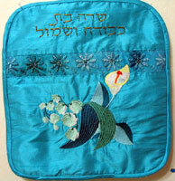 Tallit Bag with Flowers