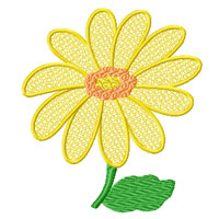 flower-5 Machine Embroidery Design
