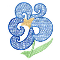flower-8 Machine Embroidery Design
