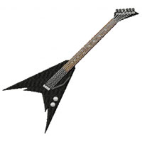 Guitar  Machine Embroidery design