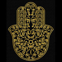 Hamsa Machine Embroidery Design