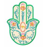 Hamsa Applique Machine Embroidery Designs set