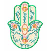 Hamsa Applique Machine Embroidery Designs set 