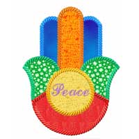 Hamsa Machine Embroidery design