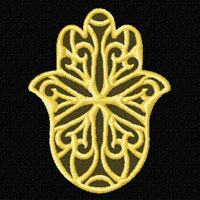 Lacy hamsa  Machine Embroidery Designs