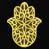 Lacy hamsa  Machine Embroidery Designs