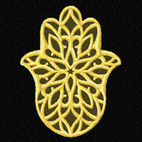 Lacy hamsa  Machine Embroidery Designs
