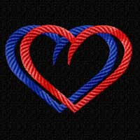 Heart Machine Embroidery Design