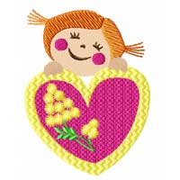 Valentines: Hearts 12 Machine Embroidery Designs set 4x4 