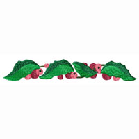 Holly Berry Machine Embroidery design