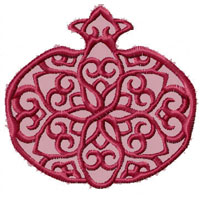 Pomegranate Machine Embroidery design