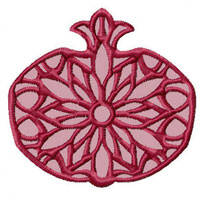 Pomegranate Machine Embroidery design