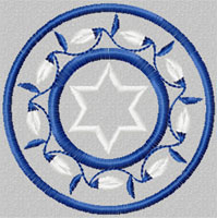 Stars of David Machine Embroidery Designs
