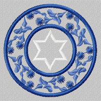Stars of David Machine Embroidery Designs