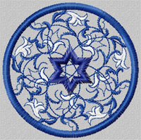 Stars of David Machine Embroidery Designs