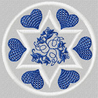 Stars of David Machine Embroidery Designs