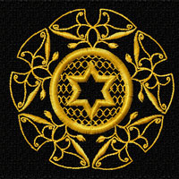 Star of David Quilt Blocks Machine Embroidery Designs