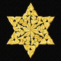 Stars of David Machine Embroidery Designs