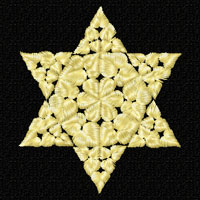 Stars of David Machine Embroidery Designs