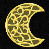 Lacy Moons  Machine Embroidery Designs