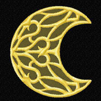 Lacy Moons  Machine Embroidery Designs