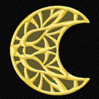 Lacy Moons  Machine Embroidery Designs